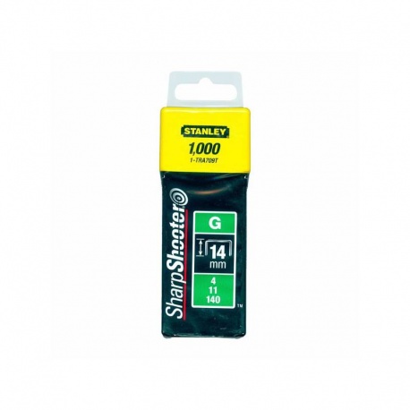 1-TRA709T Stanley G Type Heavy Duty Staples - 14mm