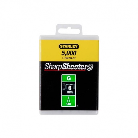 Stanley 1-TRA704-5T Δίχαλα Καρφωτικού Βαρέως Τύπου G - 6mm - 5000τεμ