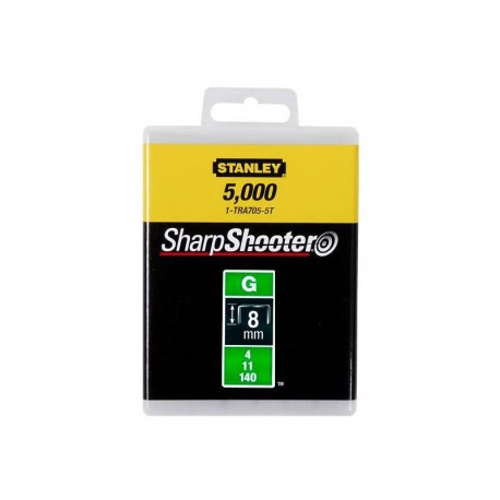 Stanley 1-TRA705-5T Δίχαλα Καρφωτικού Βαρέως Τύπου G - 8mm - 5000τεμ