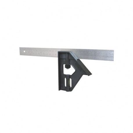 Stanley 2-46-017 Combination square with level - 30cm