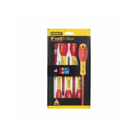 Stanley 0-65-443 FatMax 6 pcs 1000V Insulated Screwdriver Set