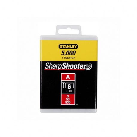 Stanley 1-TRA204-5T Δίχαλα Type A 53 - 6mm - 5000τεμ