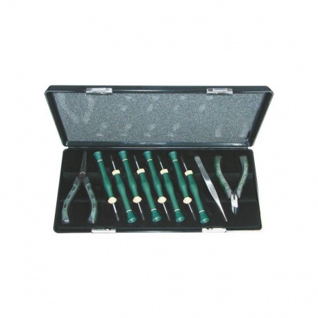 Force 2106 - 11 pcs Jeweler's Screwdriver Set