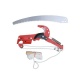 Amego 6026: 25mm Pole tree pruner with additional saw