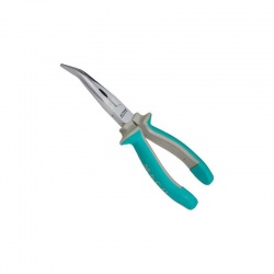 12516 Cr-V Curved Long-Nosed Pliers 160mm