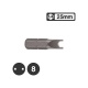 Force 123S2508 - 1/4″ Spanner Bit 25mm - No 8
