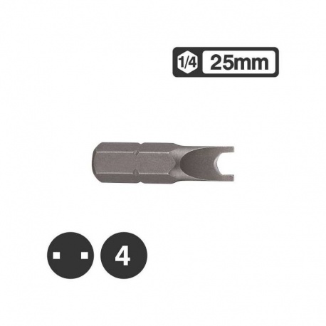 Force 123S2504 - 1/4″ Spanner Bit 25mm - No 4