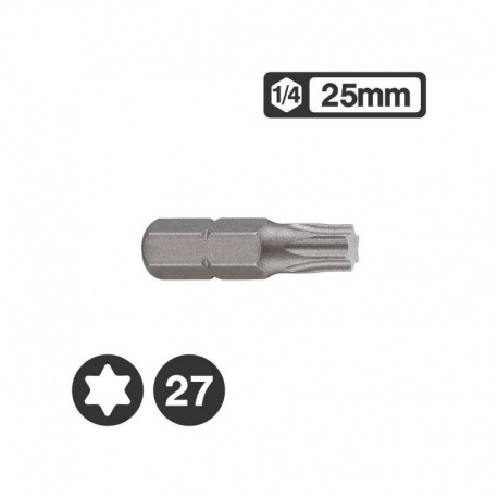 Force 1262527 - 1/4″ Star Bit 25mm - T27