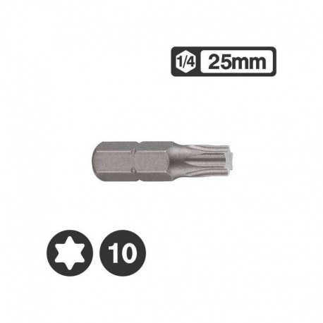Force 1262510 - 1/4″ Star Bit 25mm - T10
