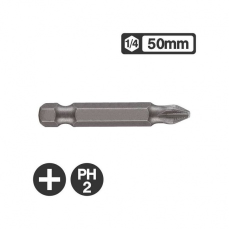 Force 121502 - Μύτη Μακρυά Philips 1/4″ 50mm - PH2