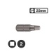 Force 124R252 - 1/4″ Square Bit 25mm - No 2