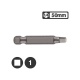 Force 124R501 - 1/4″ Long Square Bit 50mm - No 1