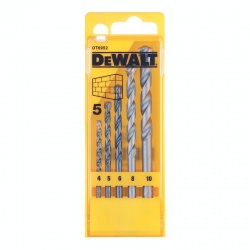 DeWalt DT6952 Masonry Drill Bits 5 pcs set 4-10mm