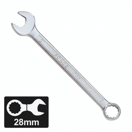 Force 75528 Cr-V Combination Spanner 28mm