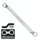 Force 7593032 - Πολύγωνο Κλειδί 75° Cr-V 30x32 mm
