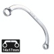 Force 7611417 - Half-moon Ring Wrench 14x17 mm