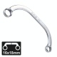 Force 7611618 - Half-moon Ring Wrench 16x18 mm