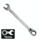 Force 75710R Reversible Gear Wrench - 10mm