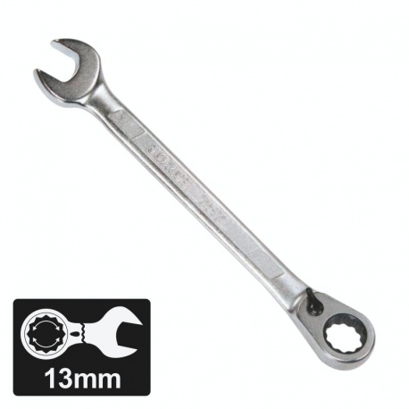 Force 75713R Reversible Gear Wrench - 13mm