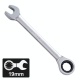 Force 75719 - Flat Gear Wrench 19 mm