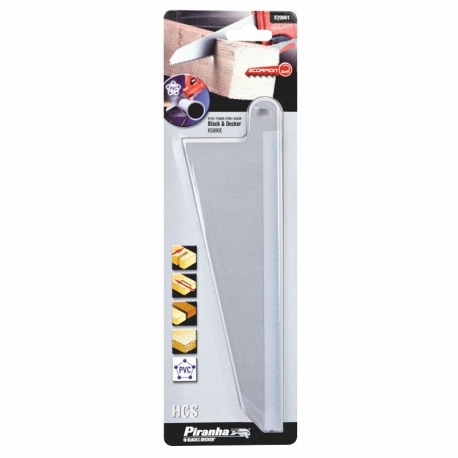 Black & Decker X29961 - Piranha Scorpion Saw HCS Blade - 239mm
