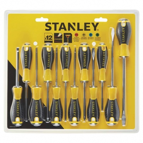 Stanley STHT0-60212 ESSENTIAL Screwdriver Set 12 pcs