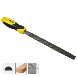 Stanley 0-22-471 200mm (8") Half-round medium rasp
