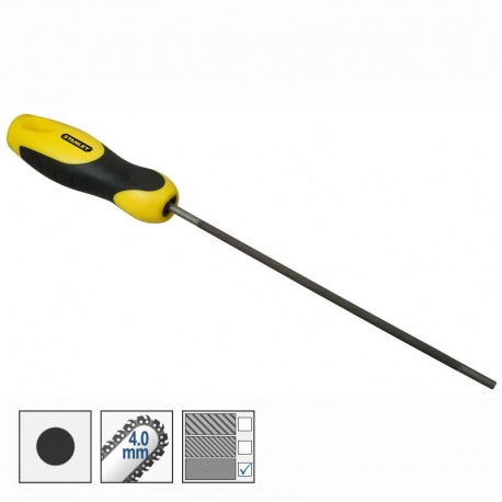 Stanley 0-22-491 4mm (5/32") chainsaw file