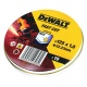 DeWalt DT3507 Inox Cutting Discs WA60TBF 1.0 x 125mm - 10pcs
