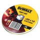 DeWalt DT3507 Δίσκοι Κοπής Inox WA60TBF 1.0 x 125mm - 10 τεμ.