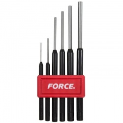 Force 50613 6 pcs pin punch set, 2-8mm