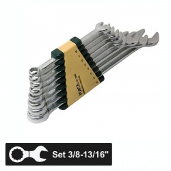 Force 5086S Inch Combination Spanners Set - 8 pcs