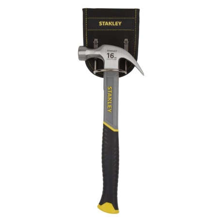 Stanley STHT9-51309 fiberglass διχαλωτό σφυρί (σαμούτσα) 450gr με θήκη ζώνης