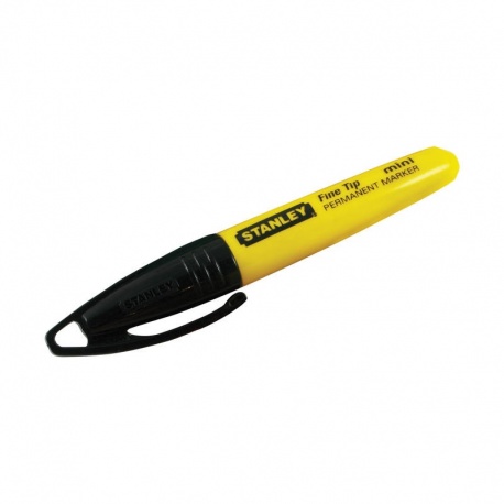 Stanley 1-47-324 fine tip permanent mini marker, black