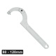 Force 823A120 adjustable hook wrench with pin 80-120 mm