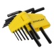 Stanley 0-69-252 SAE (imperial) hex keys set 8 pcs