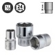 Force 54524 6pt. surface flank socket 1/2" - 24mm