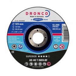 Dronco AS 46 T INOX-BF Superior δίσκος κοπής inox 1.6 x 180mm