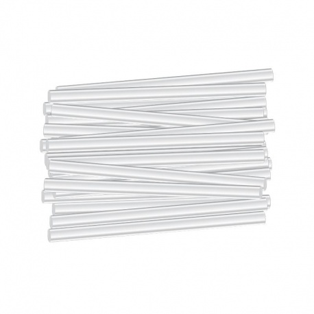 11mm transparent hot-glue sticks - 1Kg