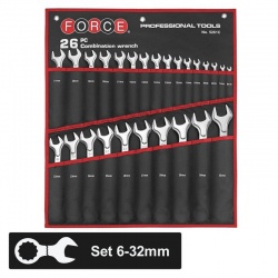 Force 5261C Combination Spanners Set - 26 pcs