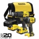 Stanley SFMCK465D2S V20 Li-Ion 18V 2Ah cordless drill & impact screwdriver kit