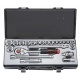 Force 4246 1/2" 24 pcs metric socket set