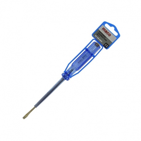 Maco MC.0087145 small voltage tester screwdriver 3mm - 500Volts