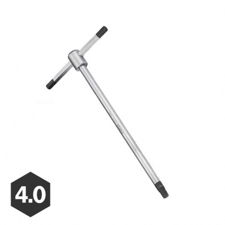 Force 76404T T-shaped hex key - 4.0mm