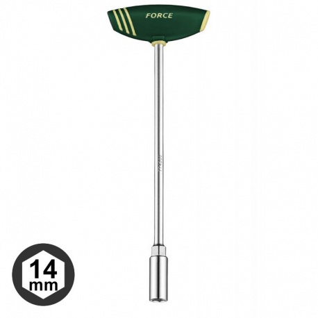 Force 77430014 T-Handle Hex Nut Driver 30cm x 14.0mm
