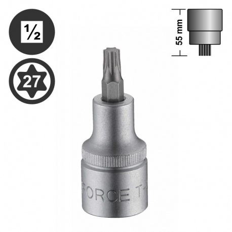 Force 34605527 Torx bit 1/2" socket - T27