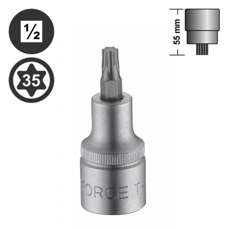 Force 34605535 Torx bit 1/2" socket - T35