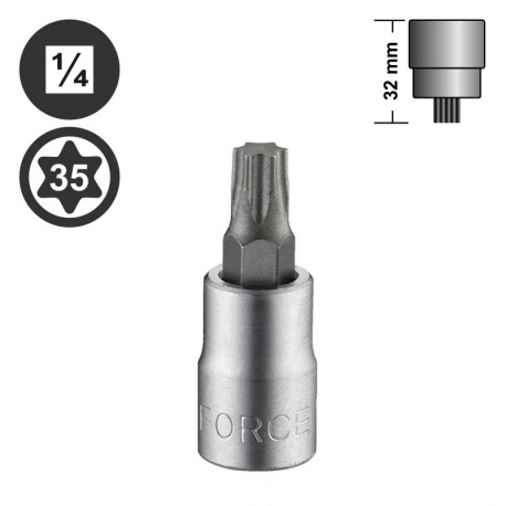 Force 3263235 καρυδάκι Torx 1/4" - T35