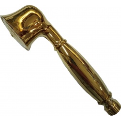 Viospiral HANDHELD SHOWERHEAD RETRO GOLD 26-07408