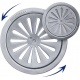 ΣΧΑΡΑ ΑΣΦΑΛΕΙΑΣ INOX VIOSPIRAL 100mm 15-01325